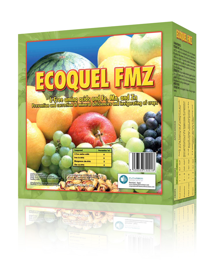 کود اکوکوئلFMZ فیوچراکو اسپانیا  یک کیلویی ECOQUEL-FMZ